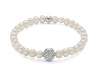 Bracciale Miluna Donna Giochi di perle in Argento Perla PBR3500-TPZ